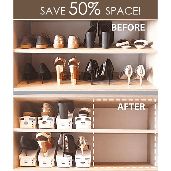 Space-saving Shoe Organizer Stand