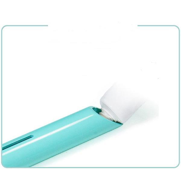 Toothpaste-filled Toothbrush