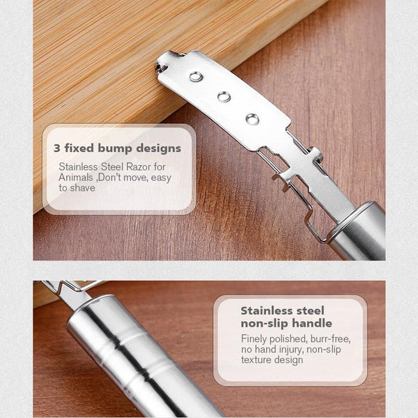 Stainless Steel Razor for Animals
