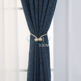 Magnet Buckle Curtain Tieback(1 Pair)