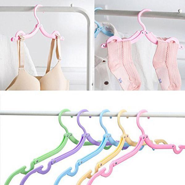 Telescopic Folding Clothes-Hanger