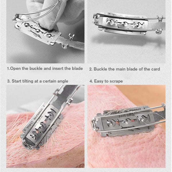 Stainless Steel Razor for Animals