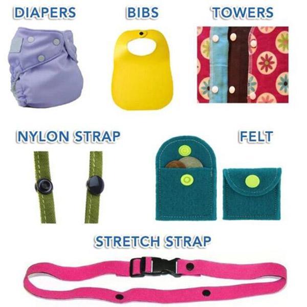 Snap Button DIY Set (150 Pcs Set)