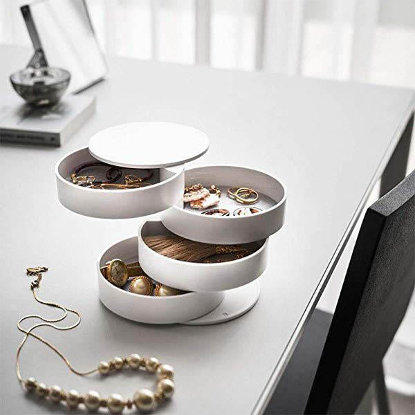 Multi-Layer Rotating Storage Box