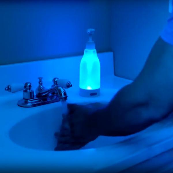 LED Lighted Soap Dispenser