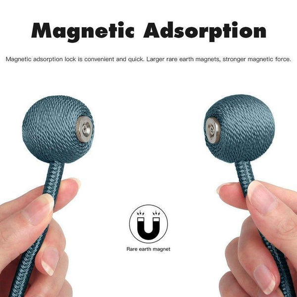 Magnet Buckle Curtain Tieback(1 Pair)