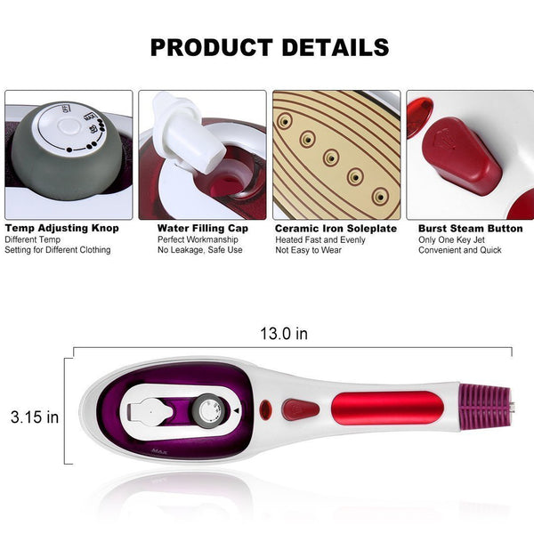 Portable Handheld Steam Iron(1 Set)