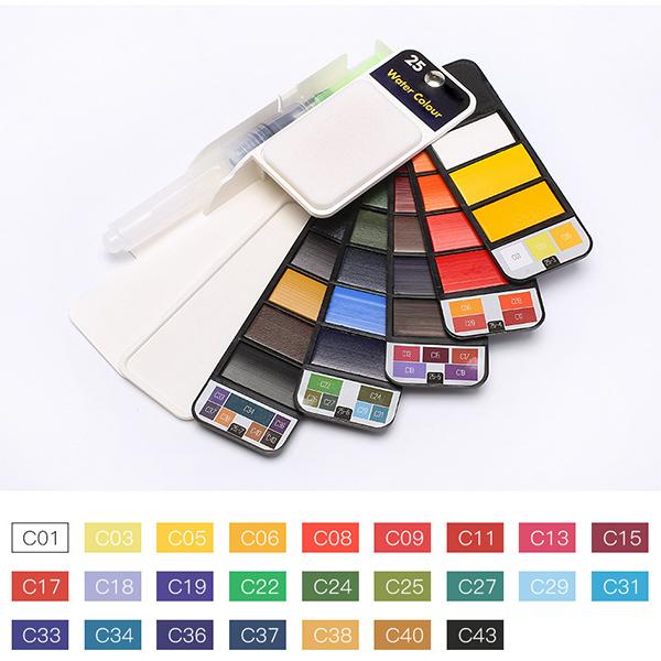 Premium Portable Watercolor Kit