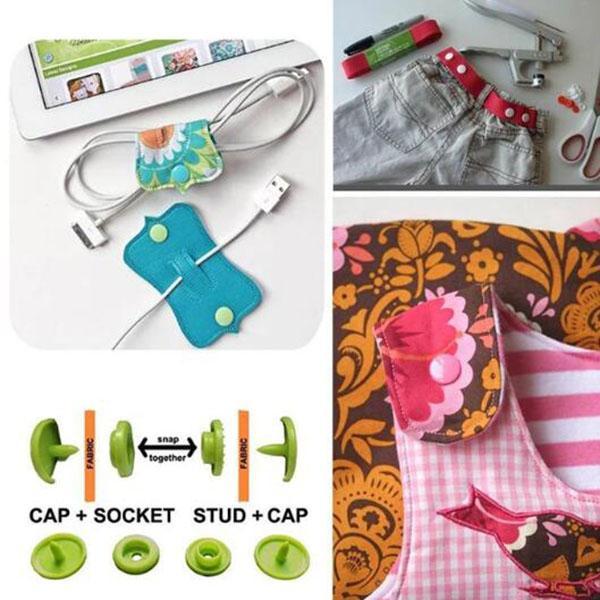Snap Button DIY Set (150 Pcs Set)