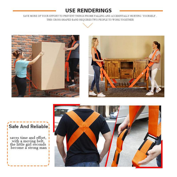 Forearm Forklift Lifting and Moving Straps