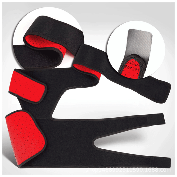 Groin compression wrap hip saver