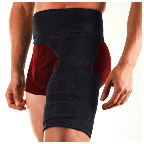 Groin compression wrap hip saver