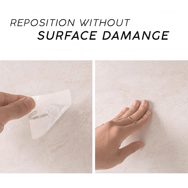 Heavy Duty Self-adhesive Hooks (6PCS)