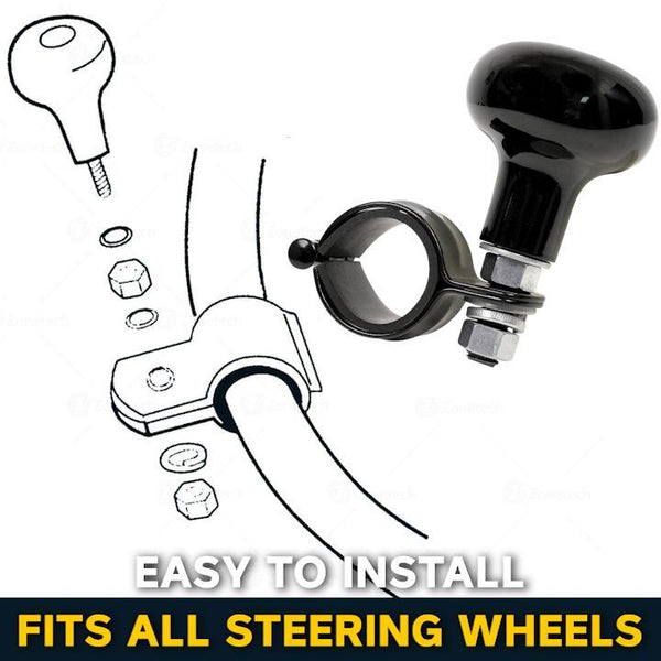 Steering Wheel Spinner Knob