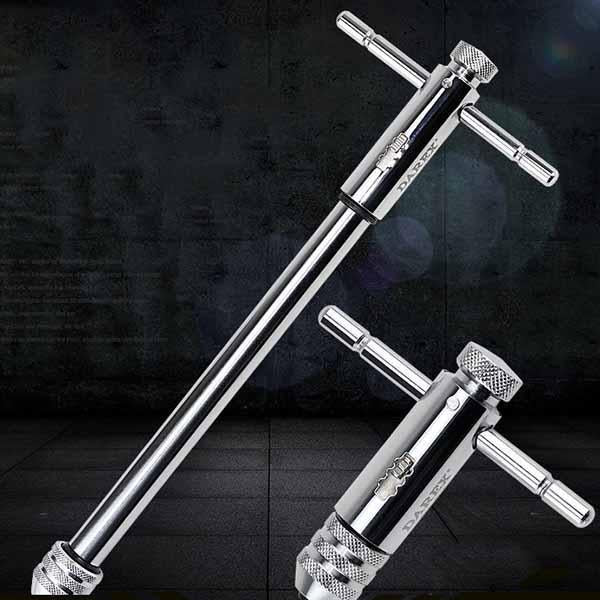 Ratchet Tap Chuck Wrench With Adjustable T Handle