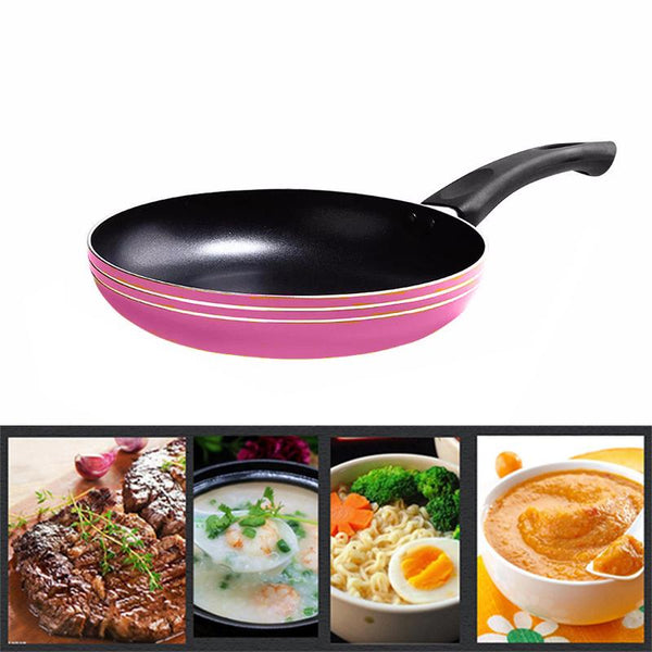 Diamond coated stainless steel non-stick pan