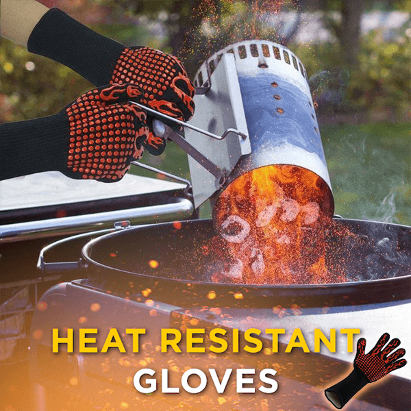 Premium Heat Resistant BBQ & Grill Gloves
