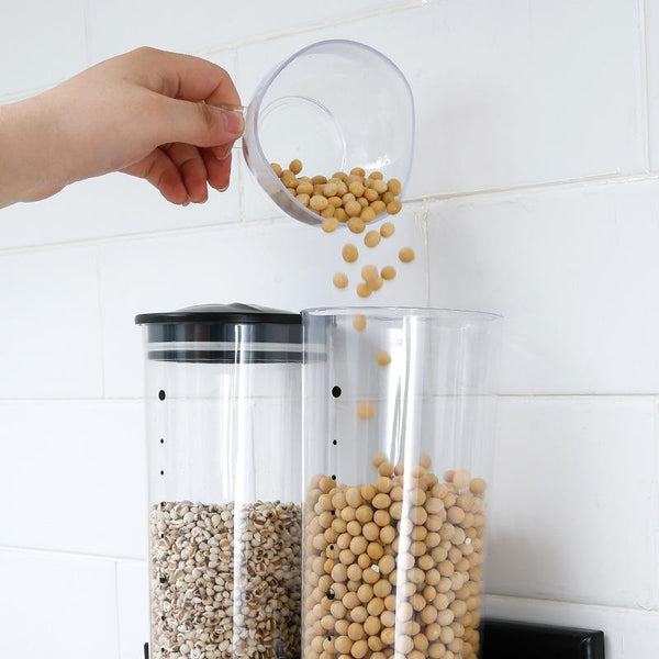 Wall-Mounted Canister Cereal Dispenser