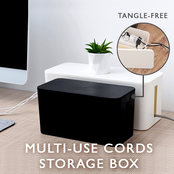 Multi-Use Minimal Cords Storage Box
