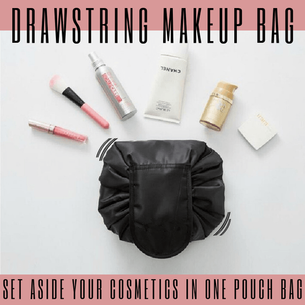 Drawstring Makeup Bag