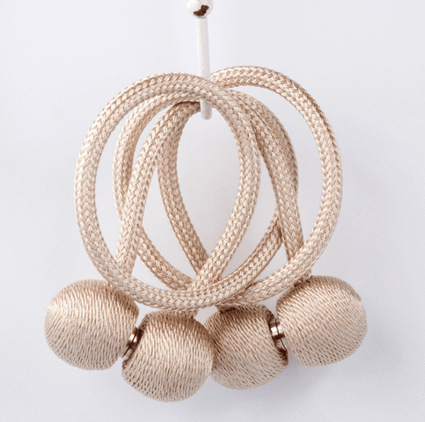 Magnet Buckle Curtain Tieback(1 Pair)