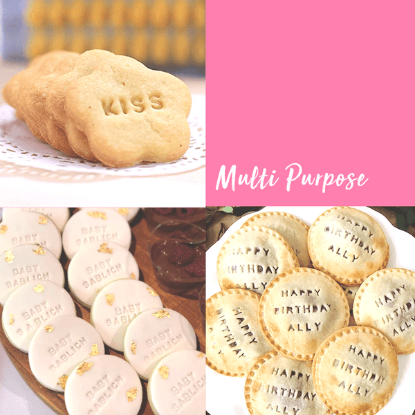 DIY Letter Cookie Stamp