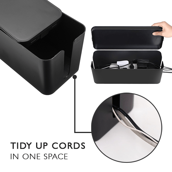 Multi-Use Minimal Cords Storage Box