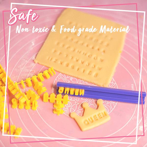 DIY Letter Cookie Stamp