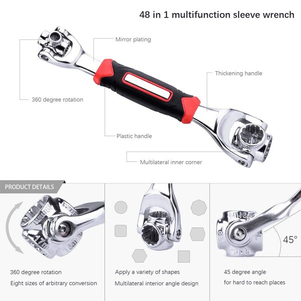 360¡ã Rotating Socket Tool